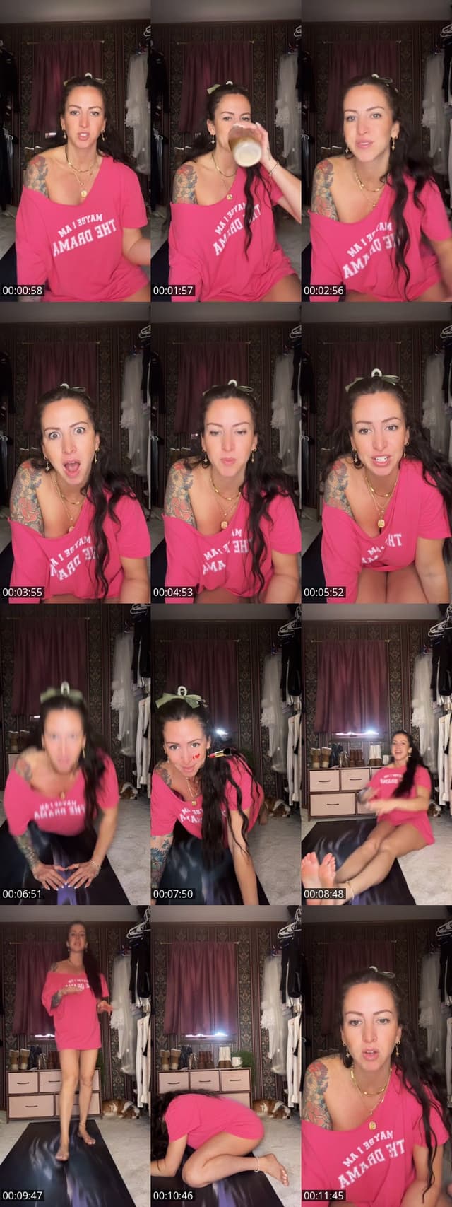 TikTok live: Push-up Challenge! by @anitafitmomlive