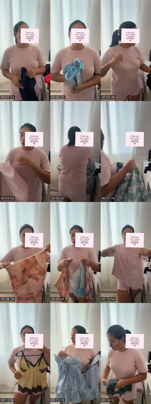TikTok live: Clóset sale chicas by @pink.mood18