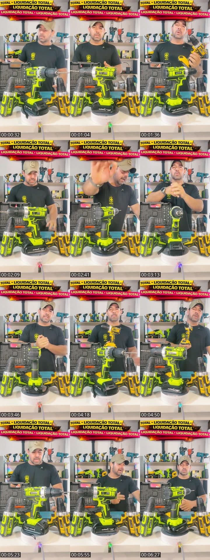 🚨 Mega Oferta Parafusadeira 🔥