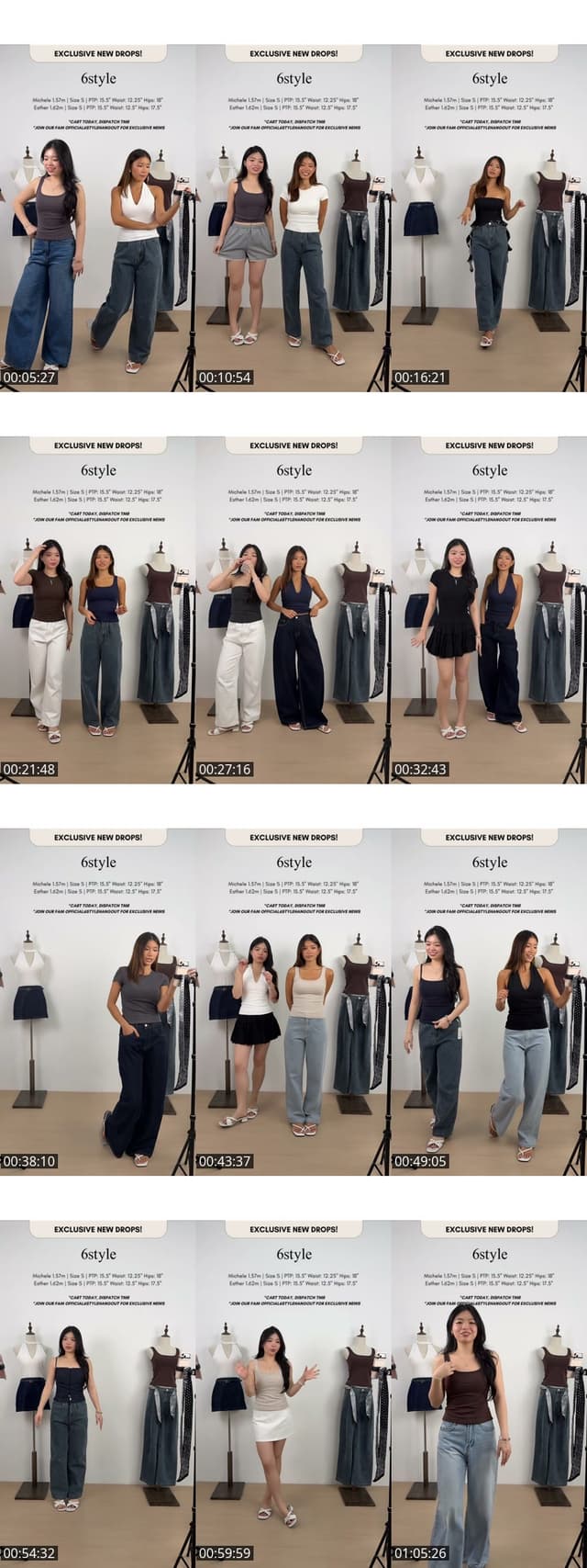 TikTok live: NEW DROPS SUNDAY EXCLUSIVES 🔥 by @6style
