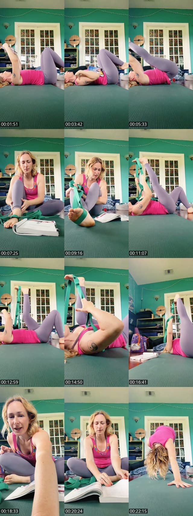 TikTok live: Root chakra yoga by @blisshouseyoga