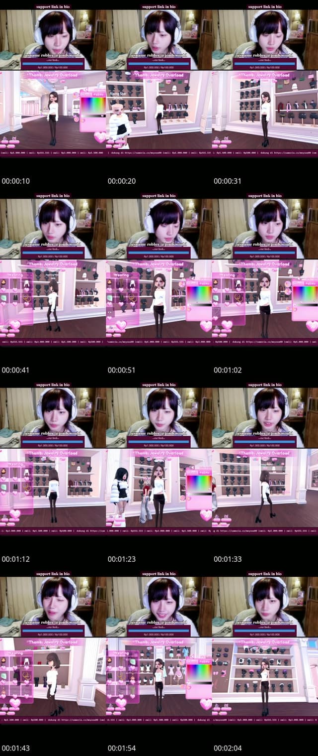 TikTok live: peak roblox game by @meyseaaa