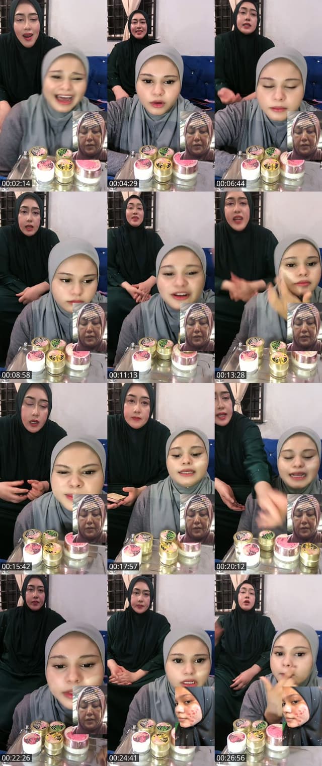 TikTok live: meh bli set rawat muka nga adek by @geesnowwhite_2