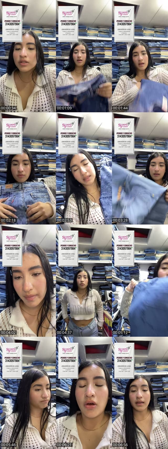 TikTok live: Realiza tu pedido 🥺👌☑️🩷😇 by @scorpiofjeans