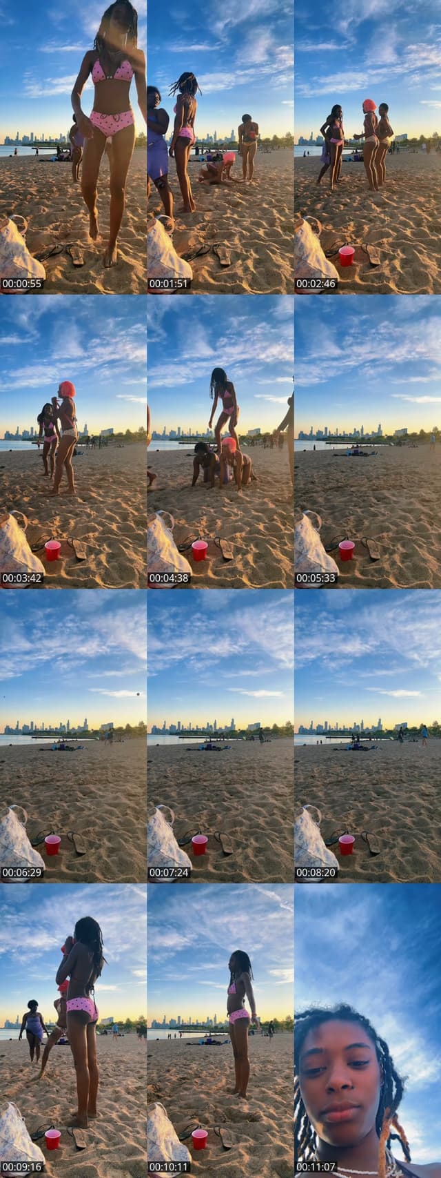 TikTok live: at the beach by @tiredoftiktok7