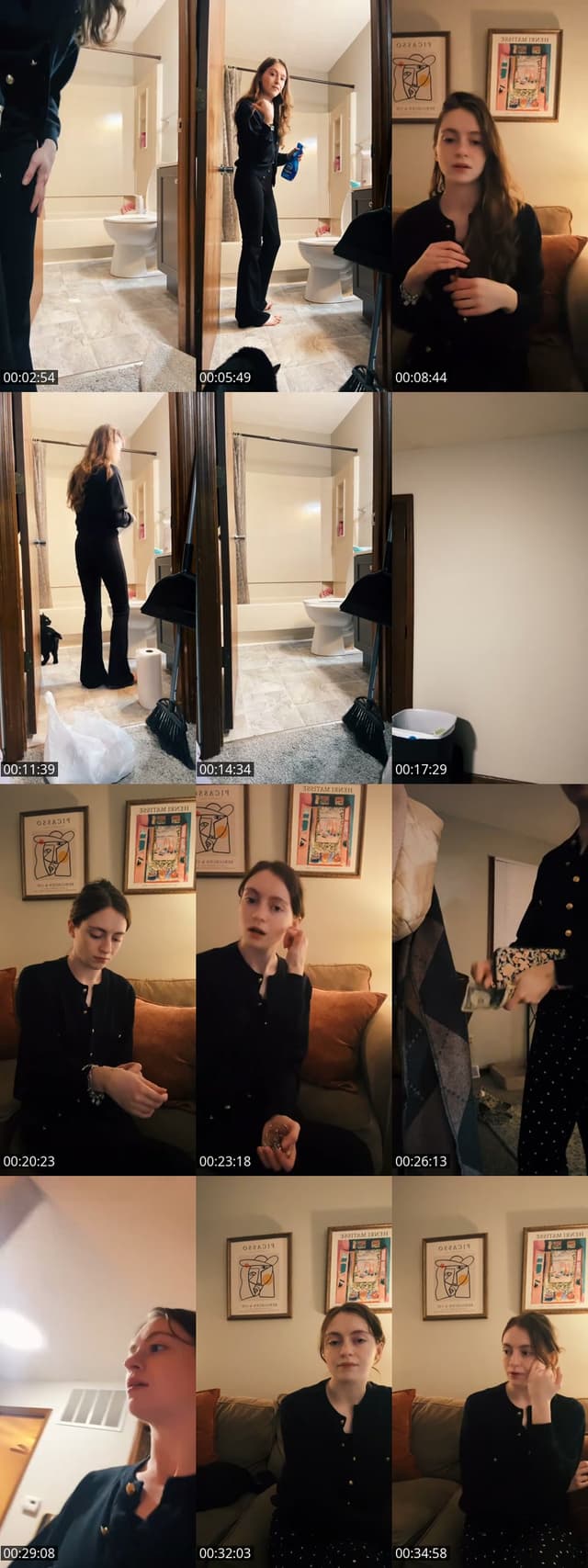 TikTok live: Chillin/ cleaning at home 💞💅🏻🐹 by @piesthelimit3000