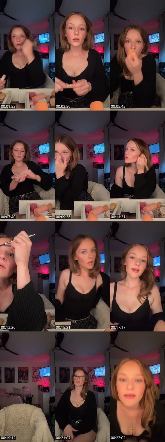 TikTok live: Grwm 🍃🌷 by @luviianaa1