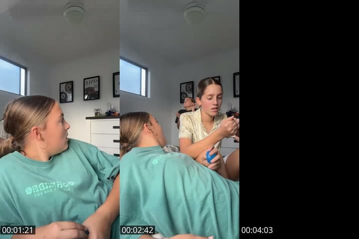 @user.charli4 TikTok live stream