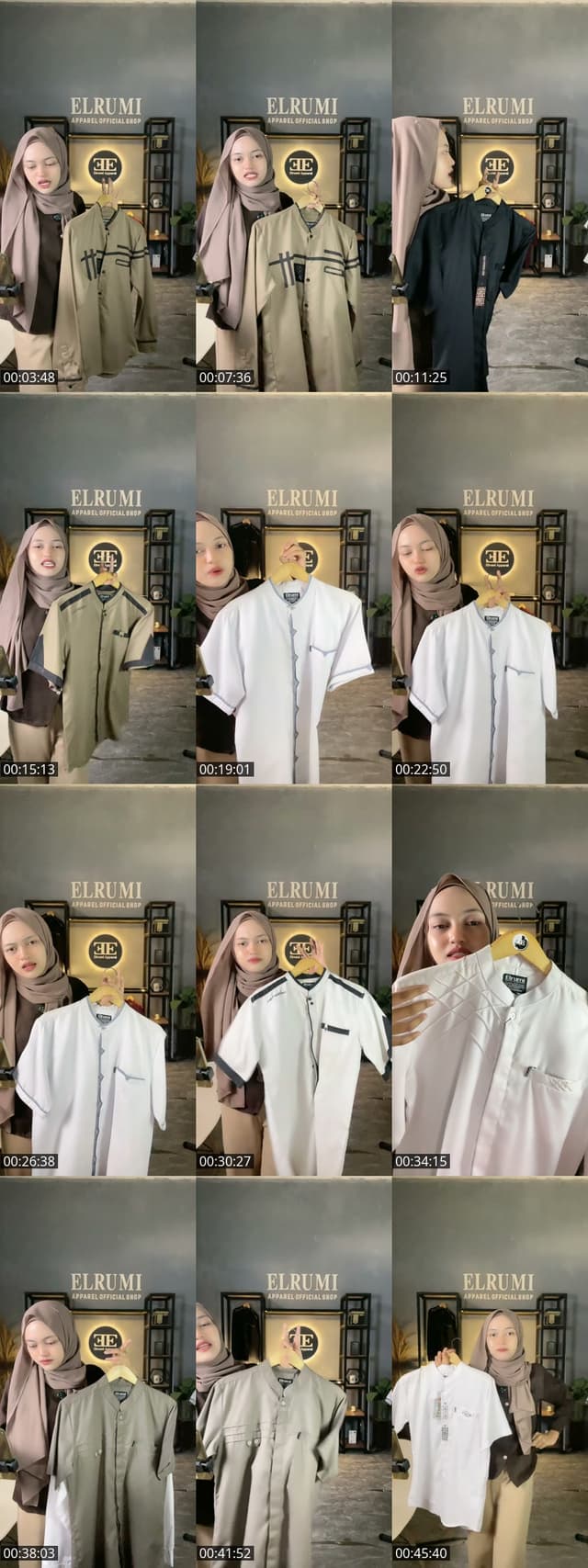 TikTok live: Promo baju koko pria elrumi by @elrumi_apparel_official