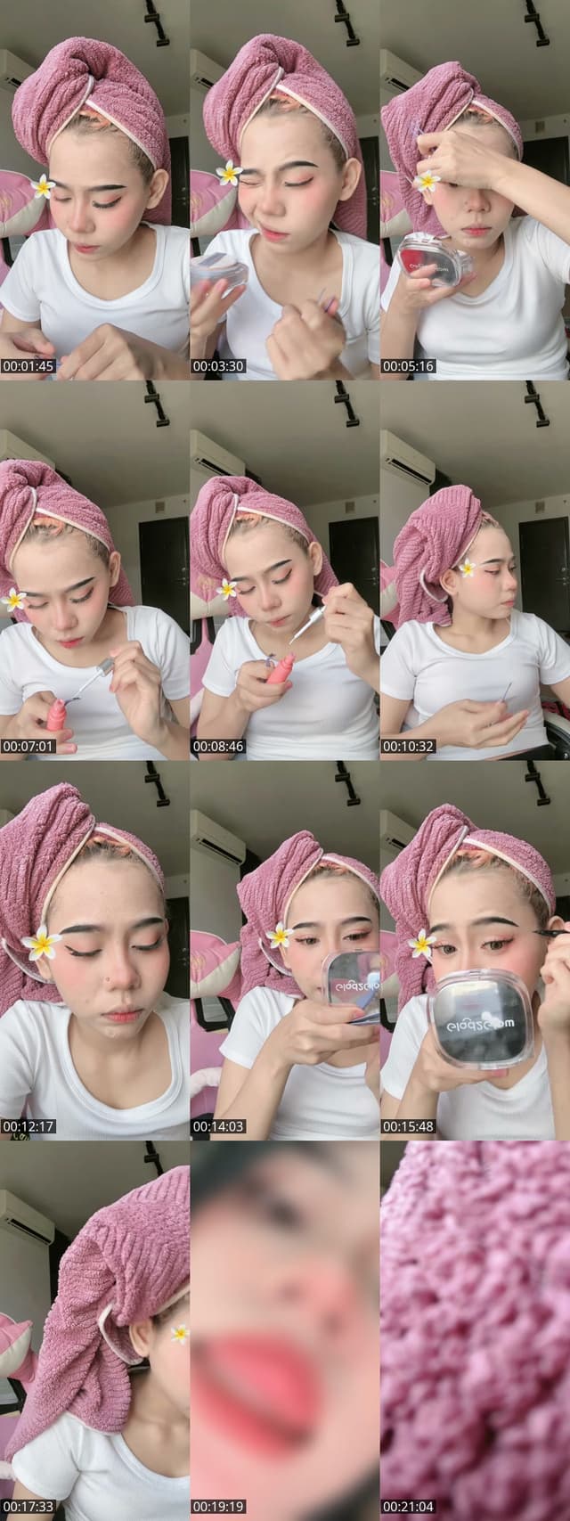 TikTok live: teman makeup by @secondayra