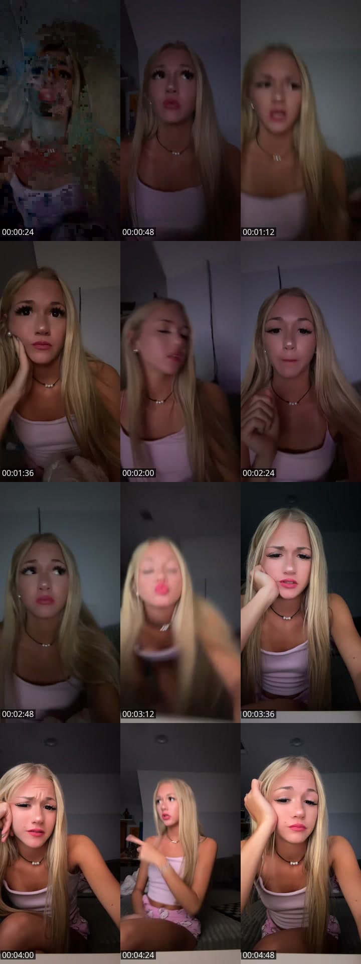 @milaabluee TikTok live stream