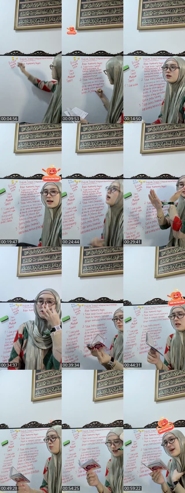 TikTok live: Belajar bareng Fikih -Abu Syuja by @itsbutterfai