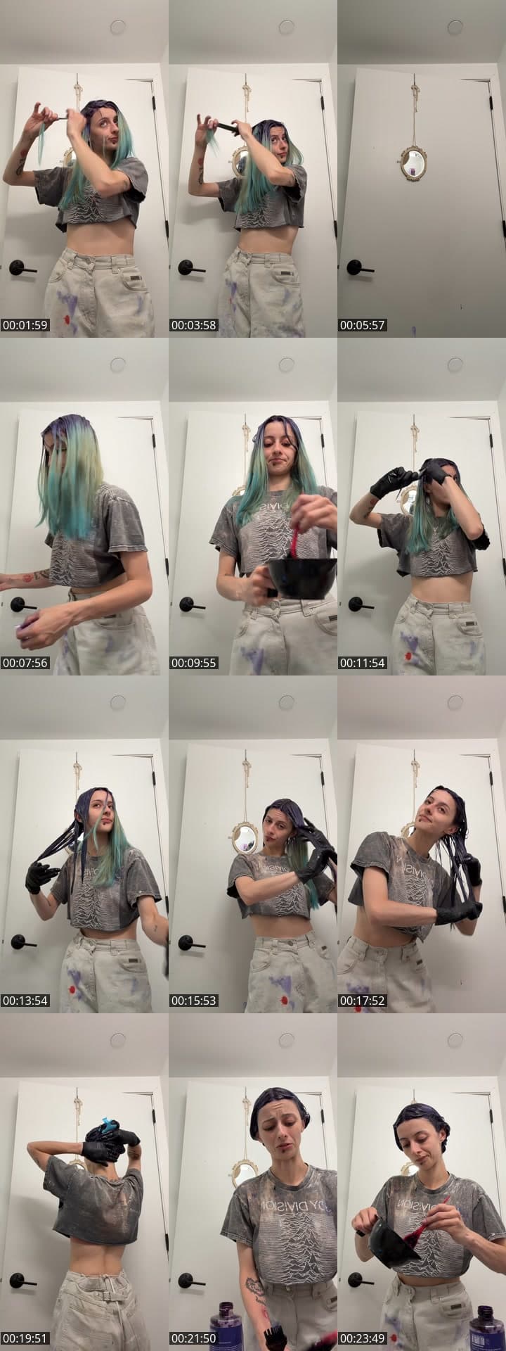 girl idk we’re doing my hair