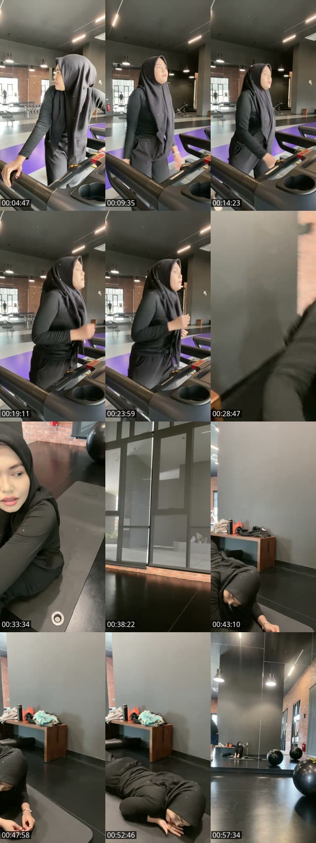 TikTok live: gym by @aqishzara