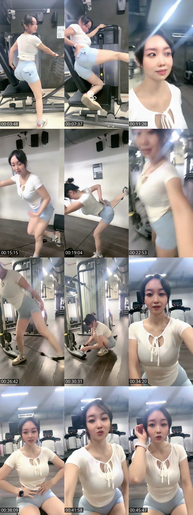 TikTok live: 臀腿训练 by @luna_0a01