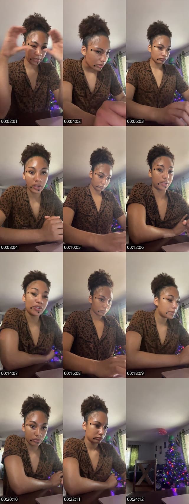 TikTok live: hw still🙄🙄 by @alline_pimpin
