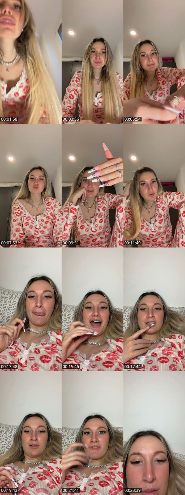 TikTok live: ig __la_biondaa by @la__biondina1