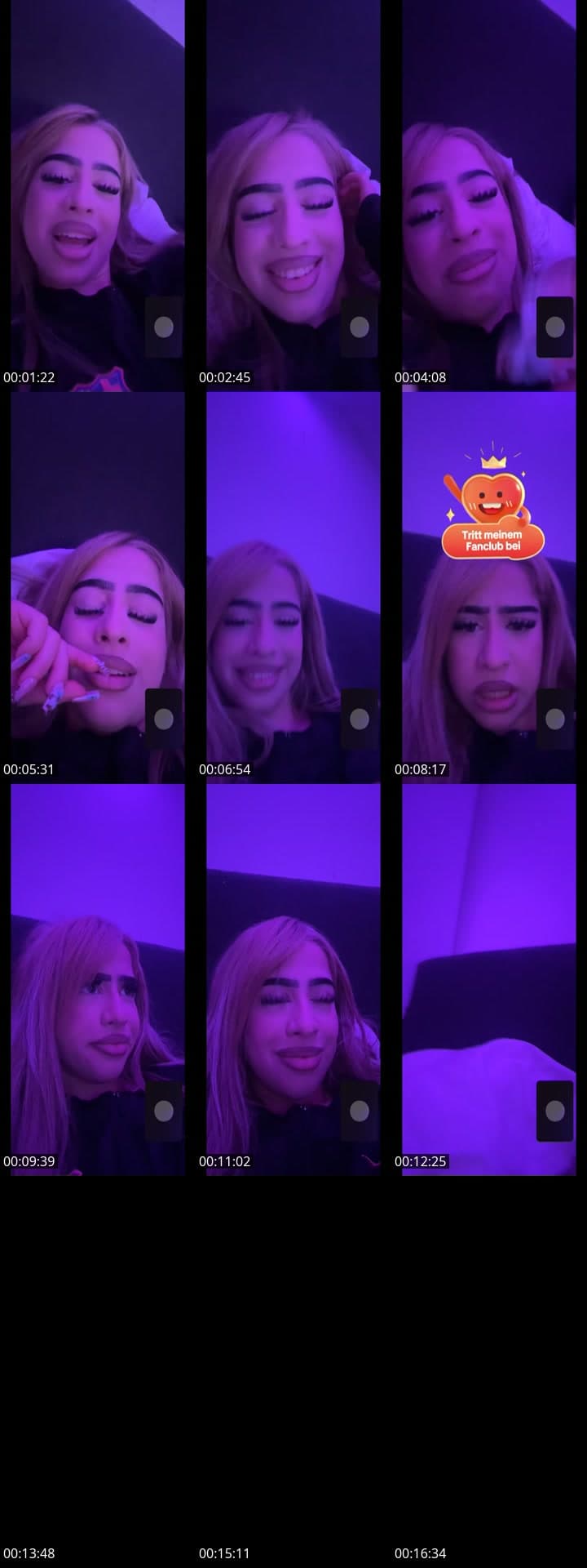 @offiziell_nargez TikTok live stream