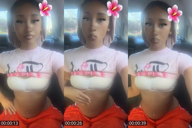 TikTok live: Pre recorded ai video by @itsakaylaj