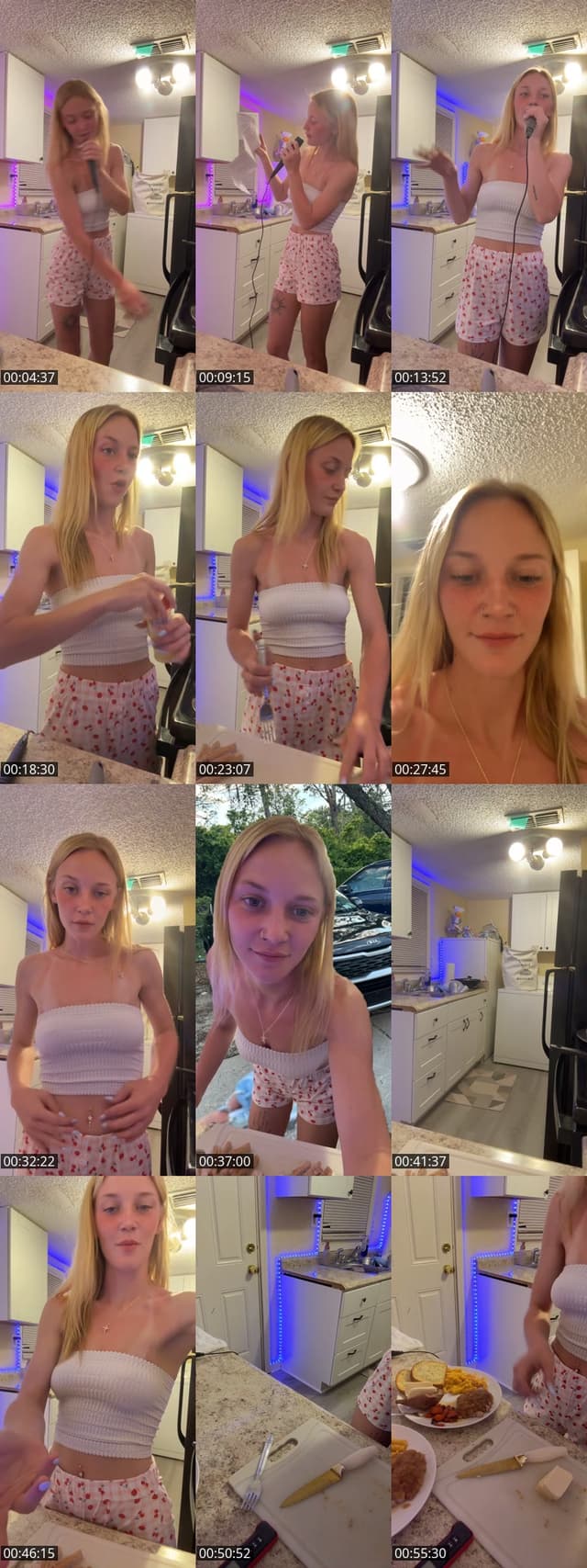 TikTok live: Dinnertimeeee 😝🍽️ by @princ3ssjasminee