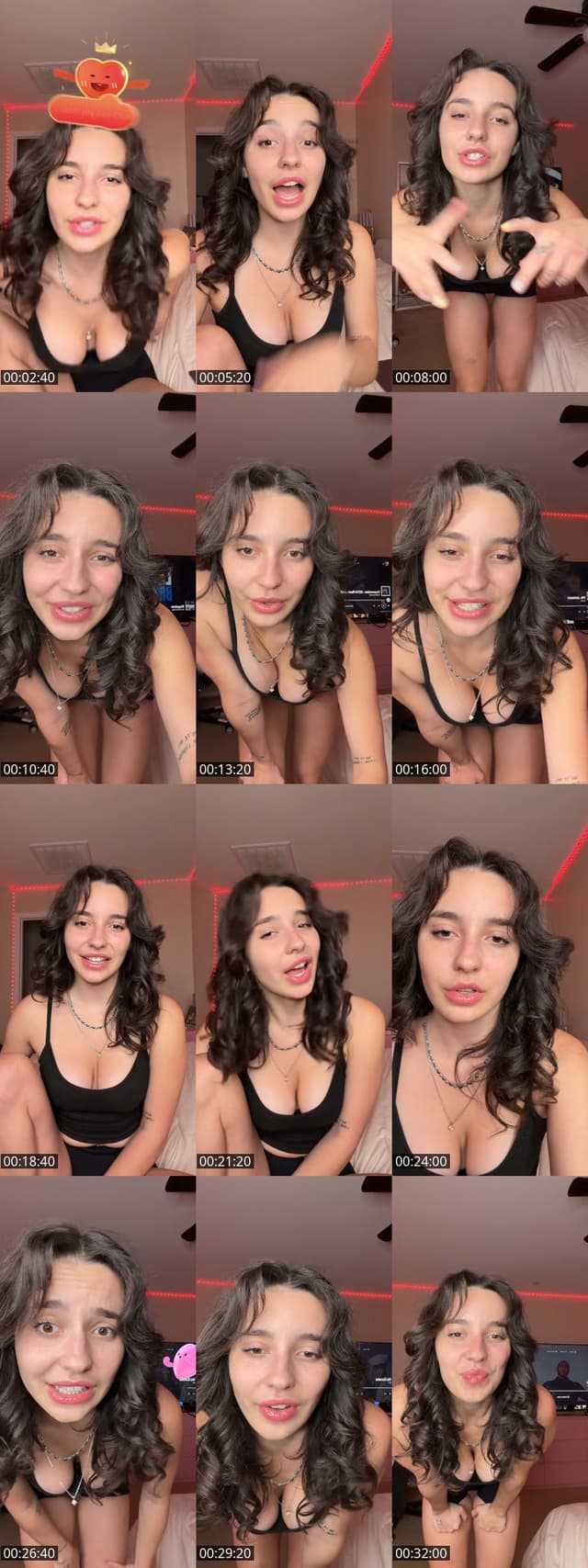 TikTok live: :p by @missariawest