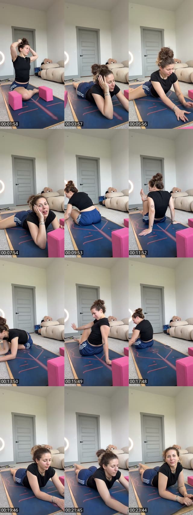 TikTok live: Yoga💕 by @maggieblayre