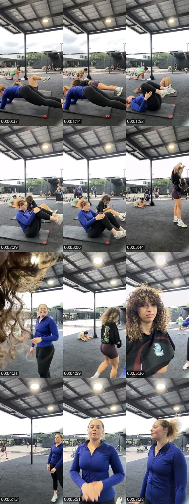TikTok live: Gym time by @ceceondabeat
