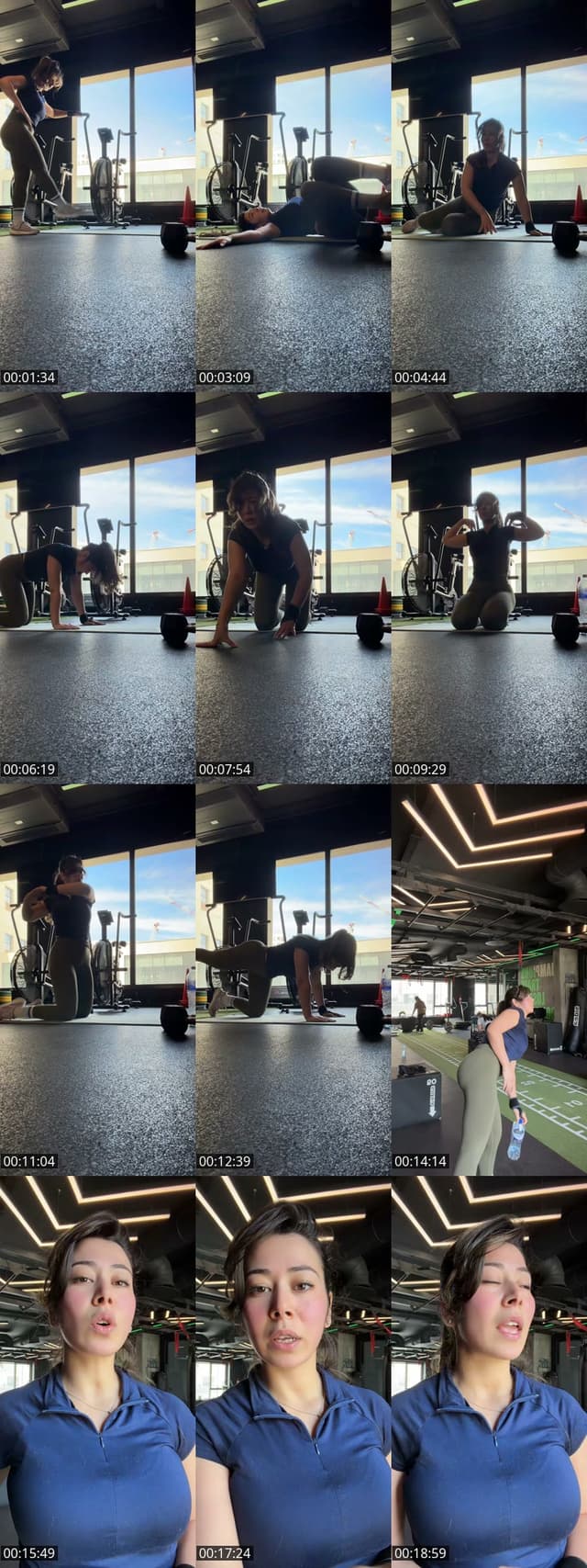 TikTok live: Gym live by @douha.yoursoap