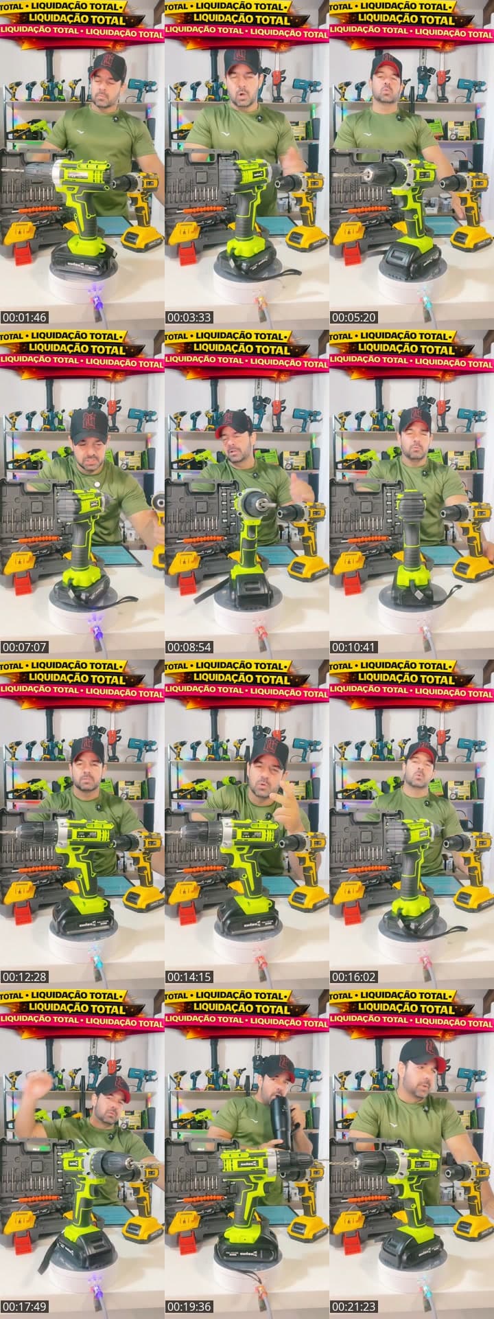 🚨 Mega Oferta Parafusadeira 🔥