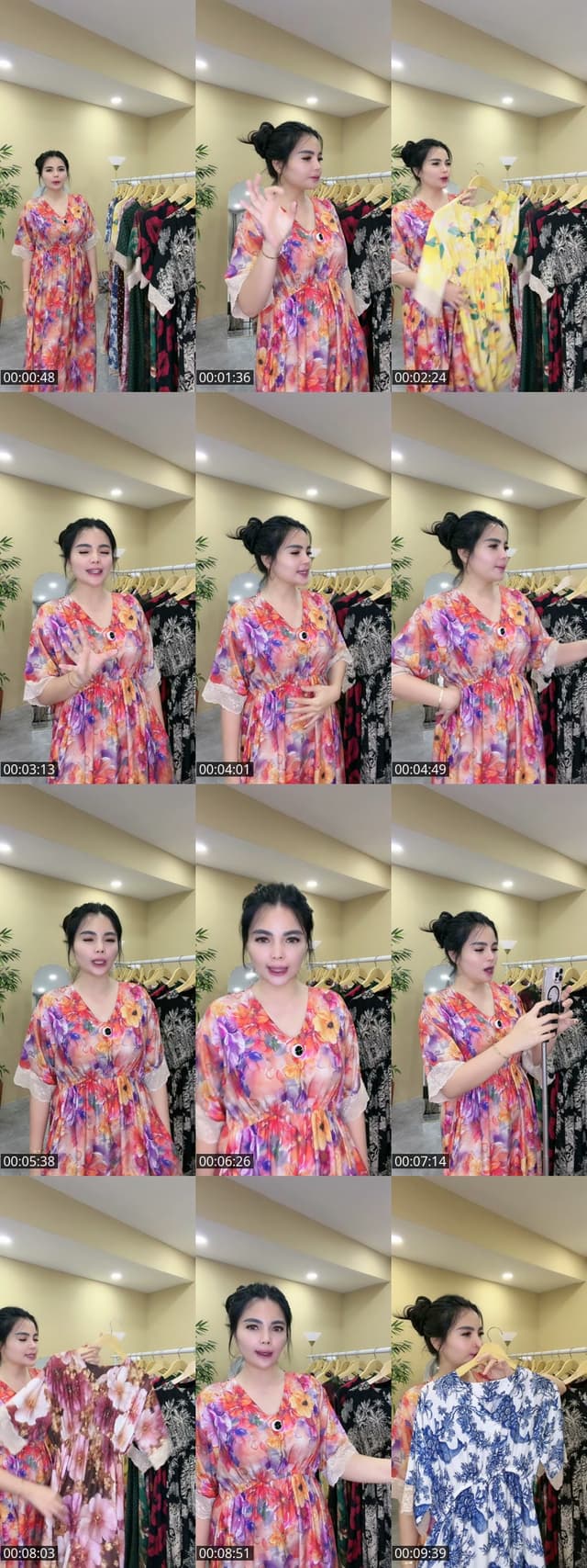 TikTok live: Dress cantik elina by @lemarisimamiputie