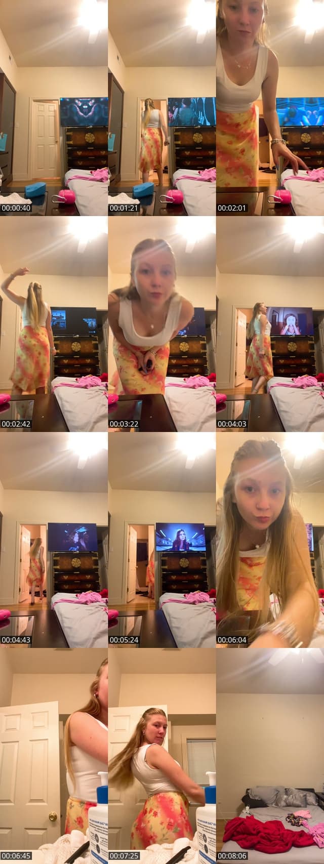 TikTok live: Happy Monday by @blonde.burden