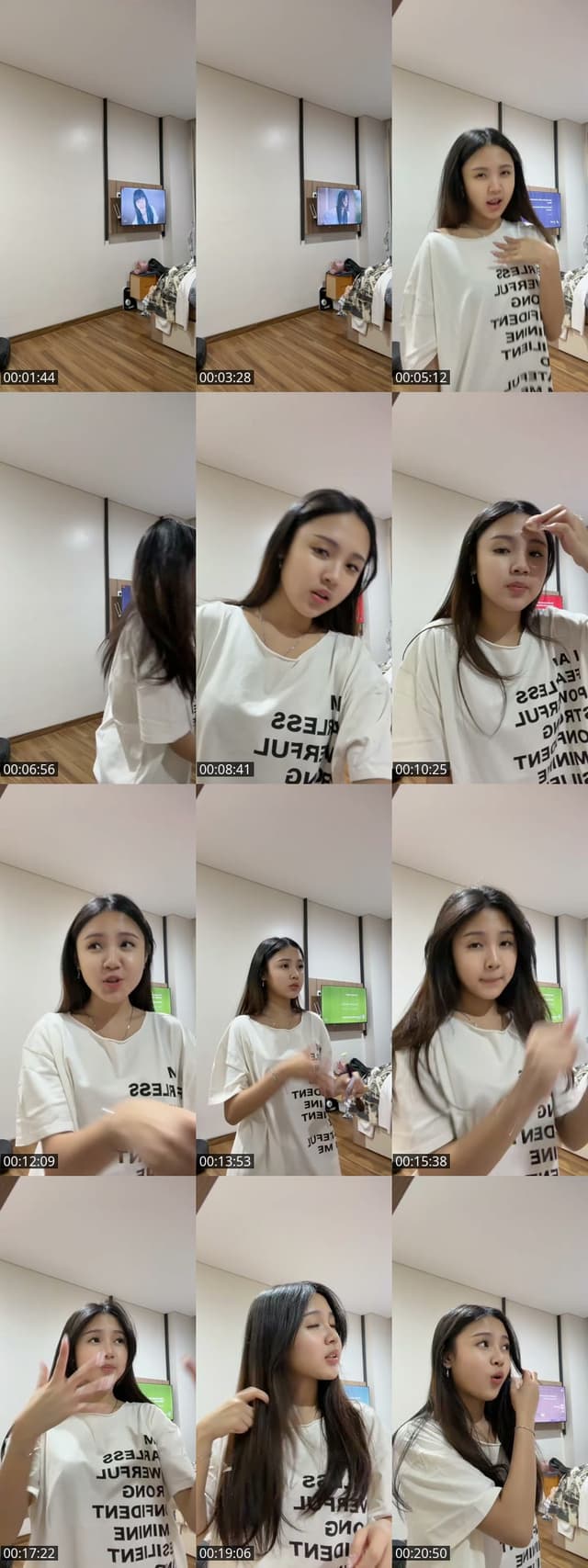 TikTok live: grwm by @slassssy