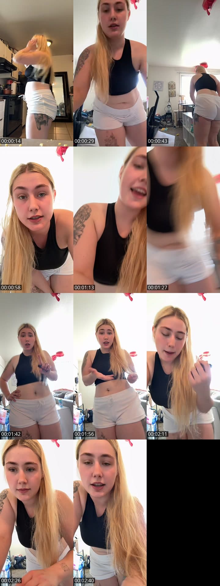 @adayinalifeofamillenial TikTok live stream
