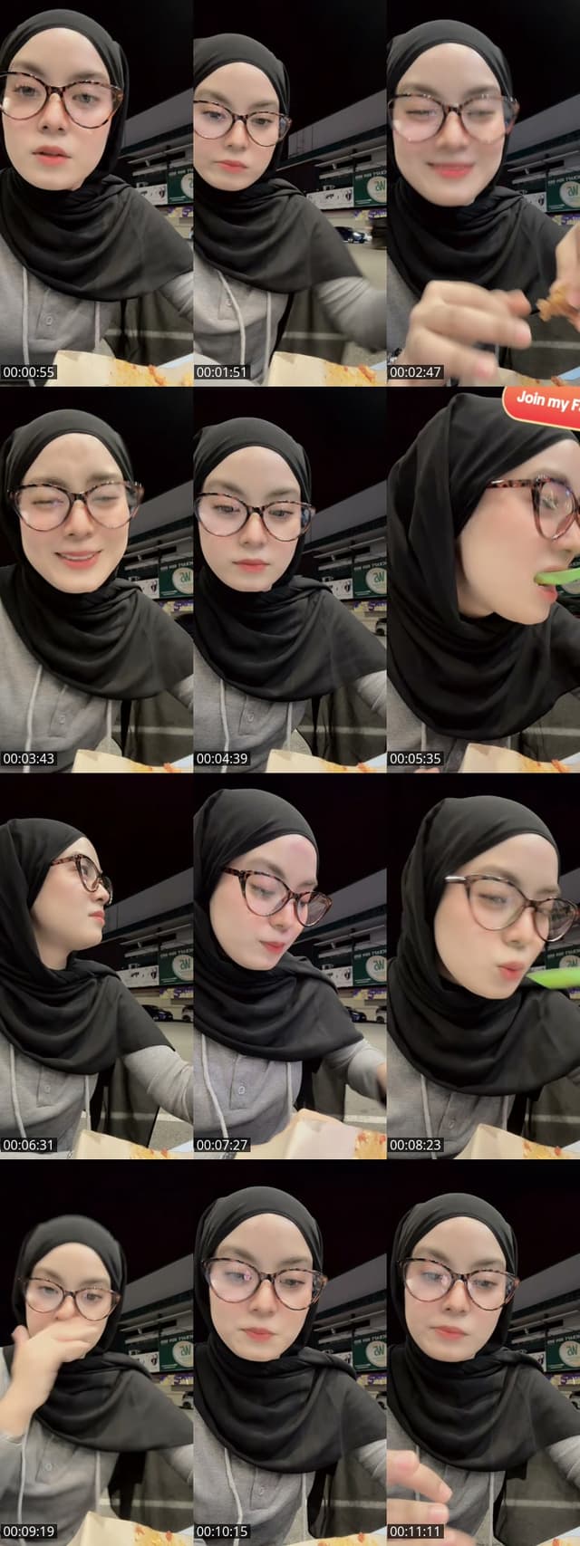 TikTok live: tgk dari luar tamau kwn by @vanillaabunny