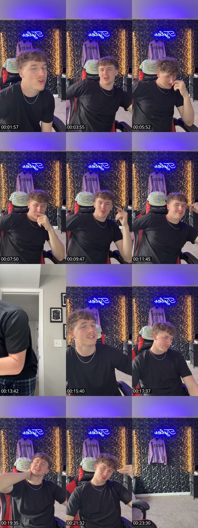 TikTok live: NEW GIFT GALLERY!! by @tylernoliar