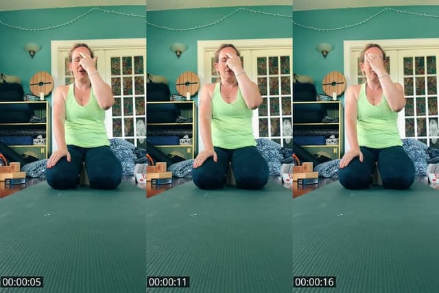 TikTok live: Root Chakra Yoga by @blisshouseyoga