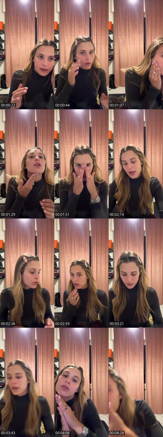 TikTok live: GRWM by @mmatissee