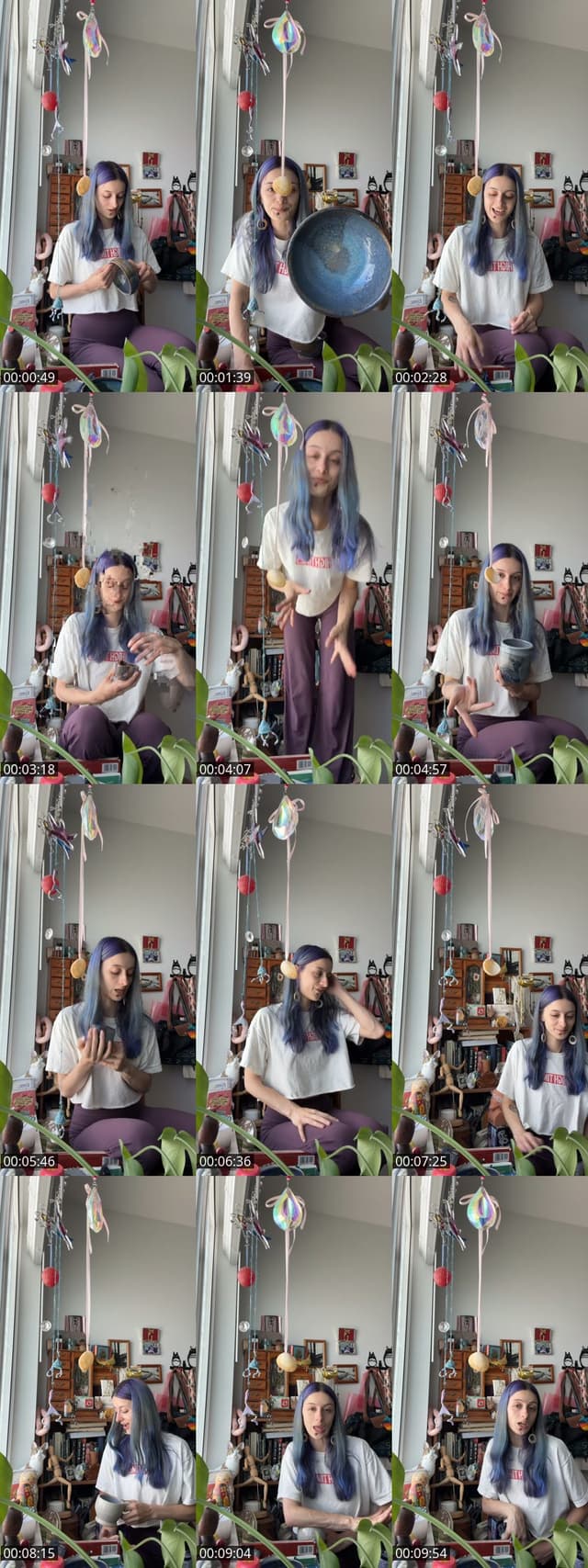 TikTok live: girl idk ceramics haul by @forbidden.apple