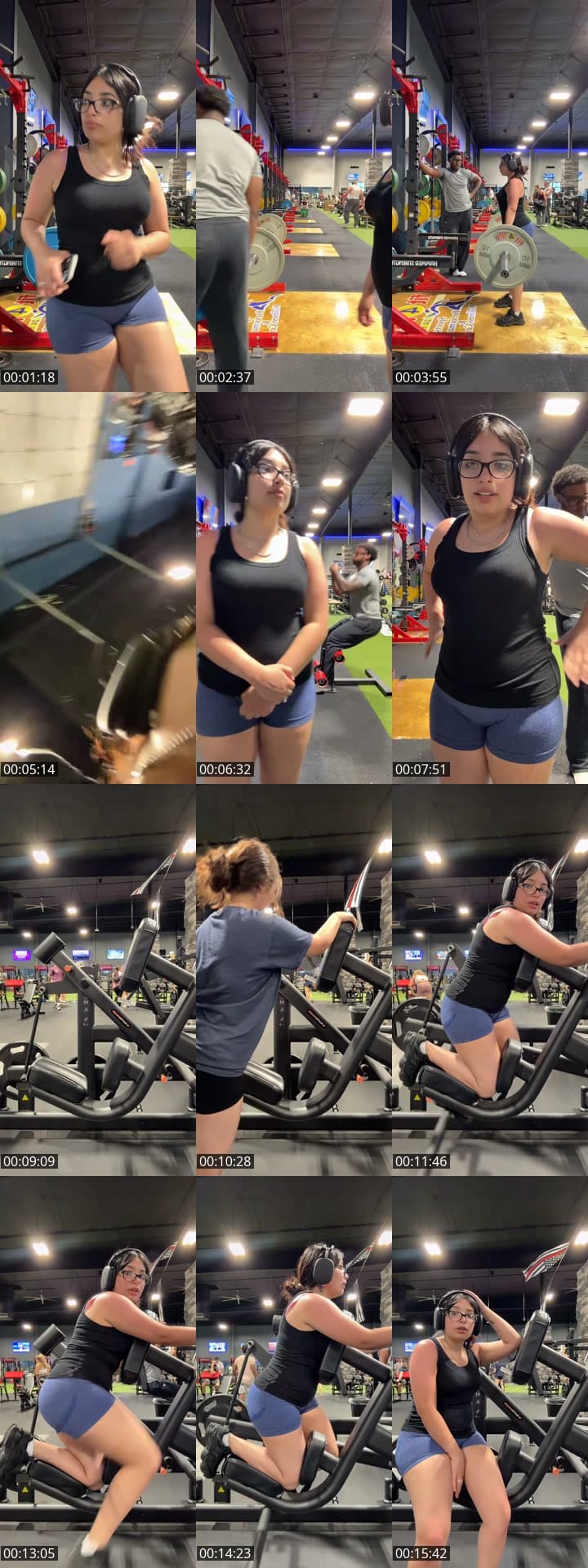 Getting clapped at the gym