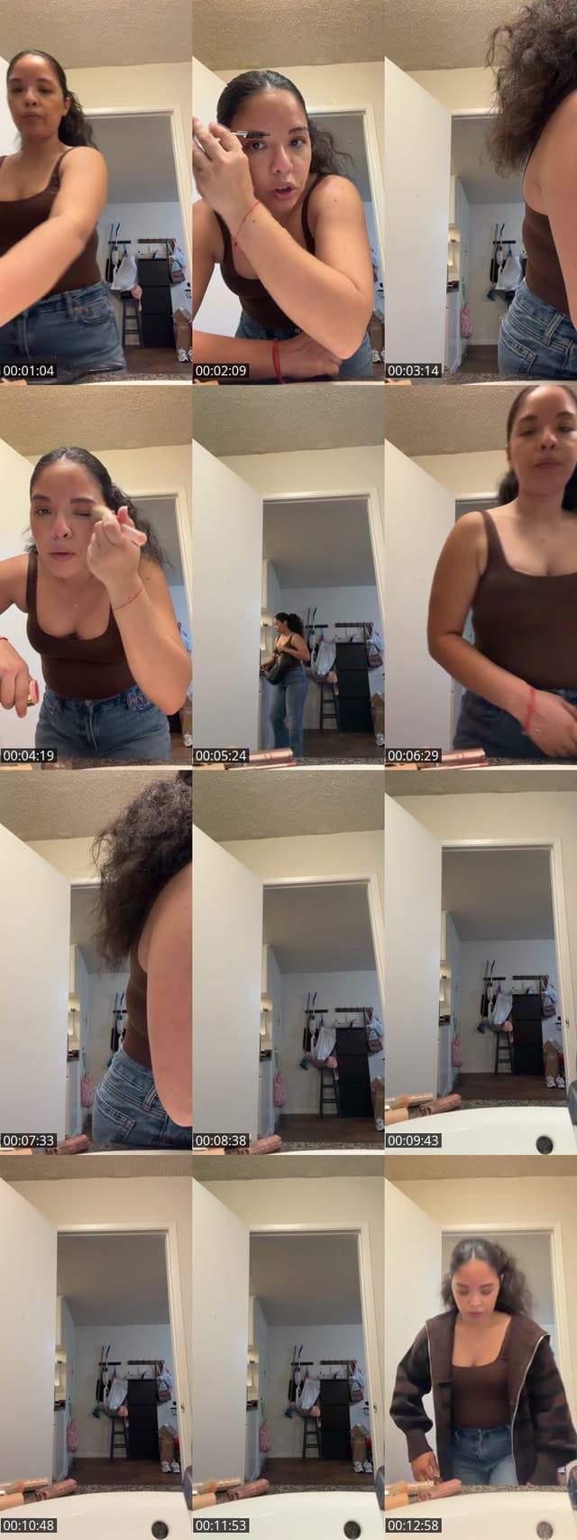 TikTok live: GRWM by @karinareyl