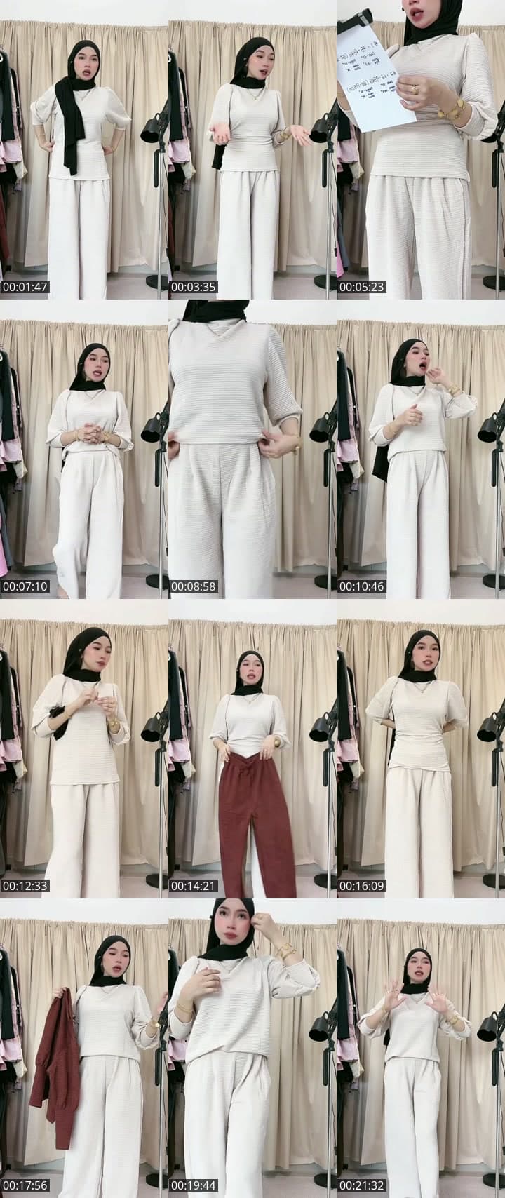nak ootd lawa masuk live
