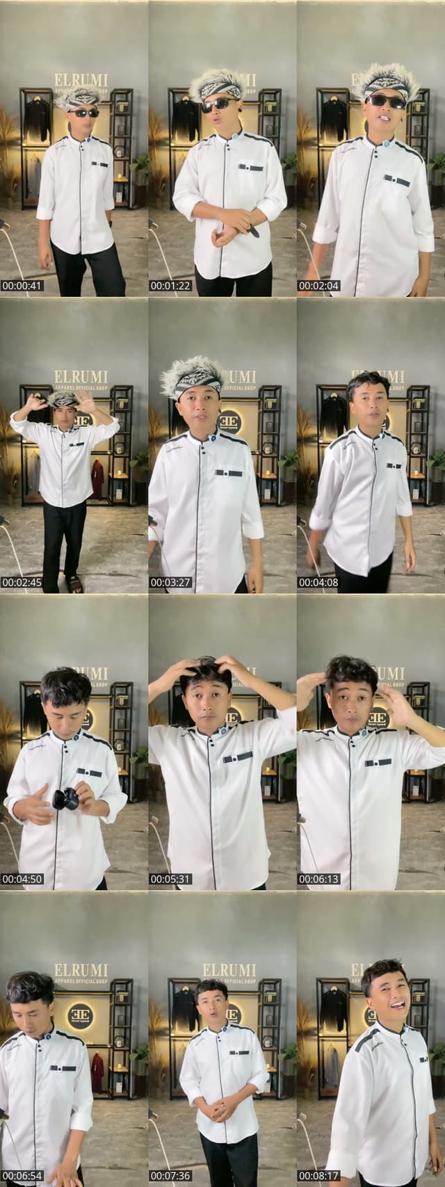 TikTok live: Promo baju koko pria elrumi by @elrumi_apparel_official