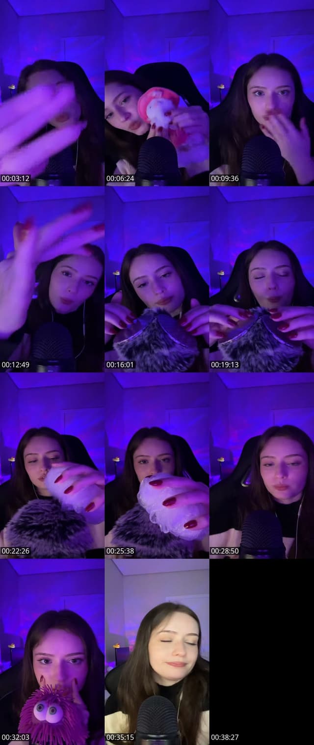 TikTok live: ASMR LIVE! 🌃 by @asmrthaisbdss
