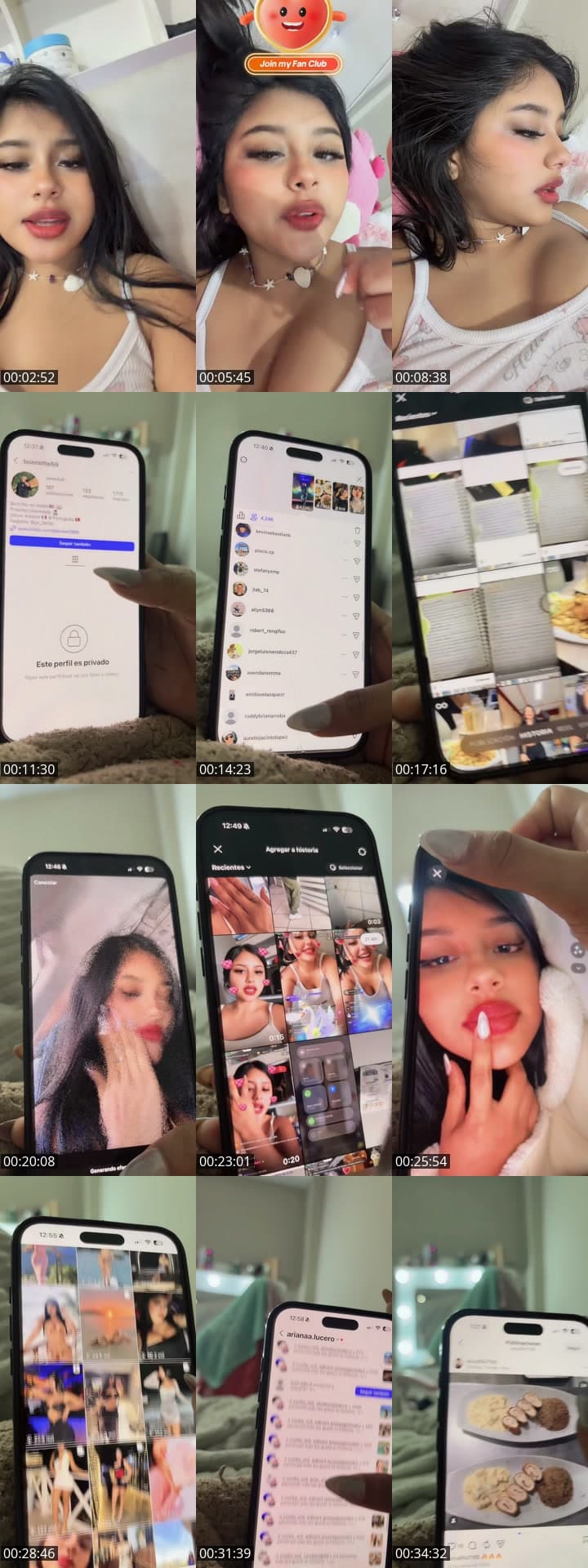 @arianaaluceroo TikTok live stream