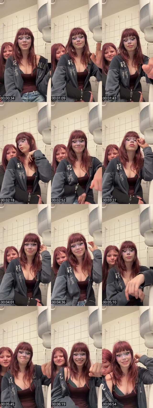 Sweden TikTok live: Lillý och Sofie på toa by @dibsonthesinger