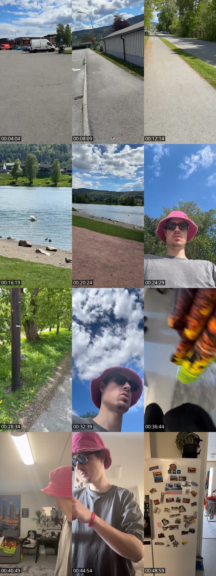 Jossi på tur i Drammen