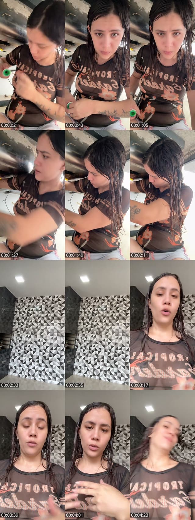 TikTok live: Oi oiiii by @camilalens