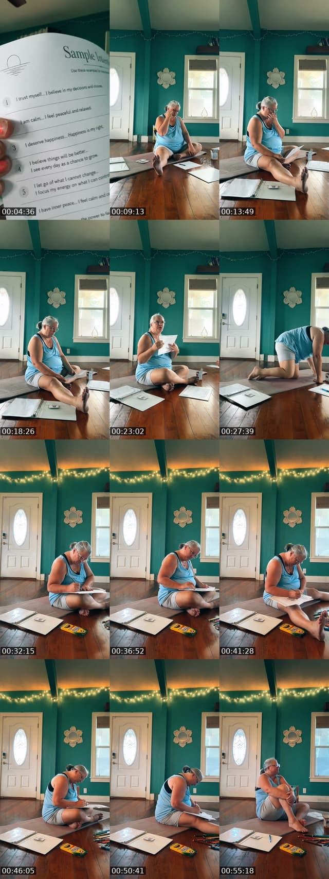 TikTok live: Today imma breath through it by @blisshouseyoga