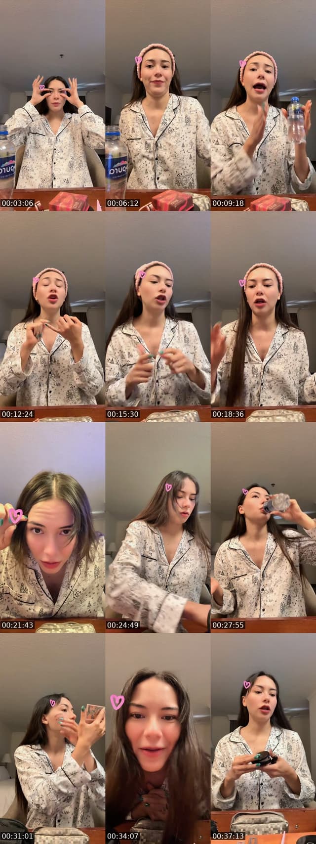 TikTok live: MakeUp para ver Netflix 💋 by @karlavega.l