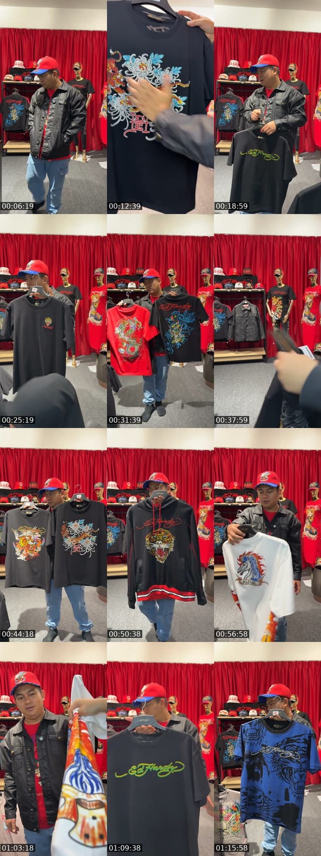 TikTok live: Ed Hardy! Morning shopping. by @edhardymalaysia